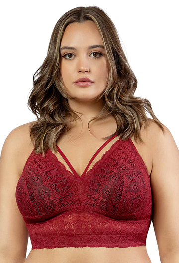 Бюстгальтер без косточек Parfait Mia Lace (Rio Red)