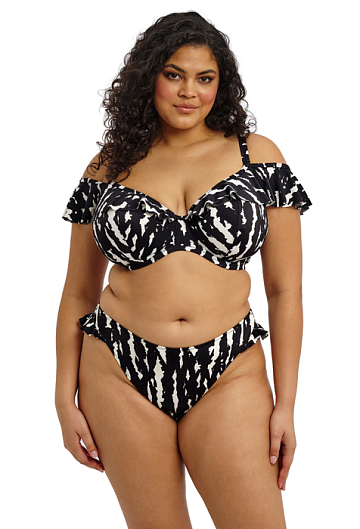 Верх купальника Elomi Echo Shell Uw Plunge Bikini Top (Black)