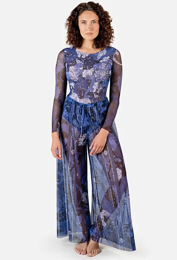 Брюки Rodasoleil "Черничные ночи"