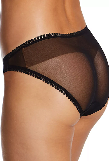 Трусы слипы On Gossamer Mesh Hip (Black)
