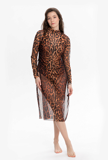Платье Туника Rodasoleil "Леопард 25"