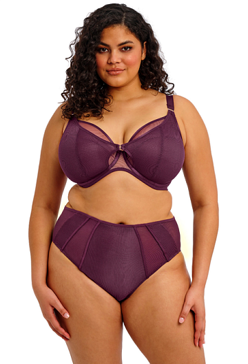 Бюстгальтер с мягкой чашкой Elomi Kintai Plunge (Blackberry)