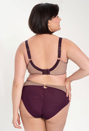 Трусы слипы Samanta Silvia B400 (Aubergine)