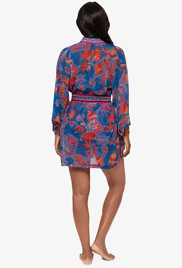 Халат Miraclesuit Kimono Cover Up in Decoupage (Multi)