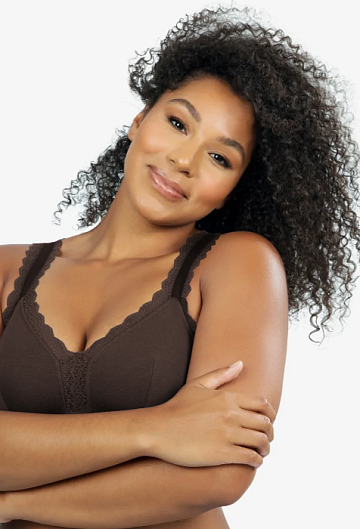 Бюстгальтер без косточек Parfait Dalis Bralette (Коричневый) – фото 4