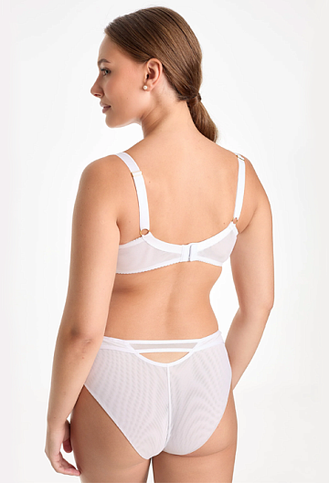 Трусы бразильяно Ewa Bien Fiora C511 (White)
