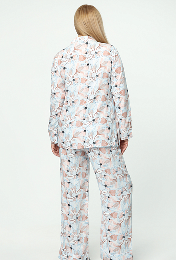 Брюки домашние (Светлый принт)