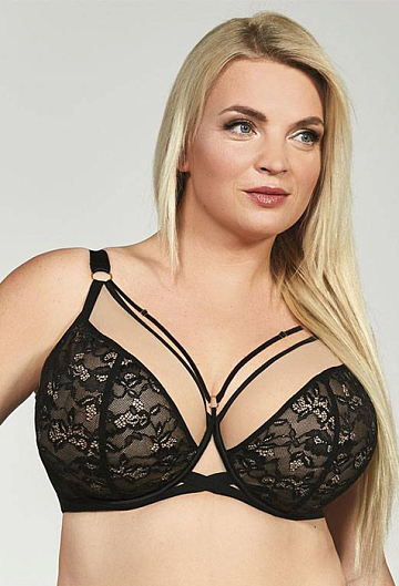 Бюстгальтер с мягкой чашкой Luella Soft Bralette (Black)