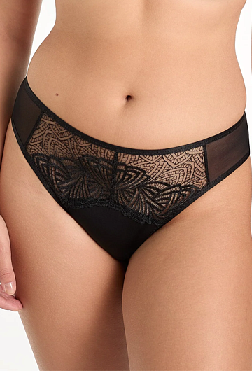 Трусы бразильяно Ewa Bien Rina C322 (Black)