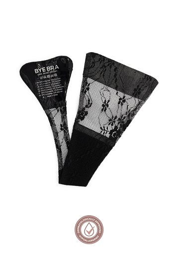 Трусы Bye Bra Adhesive Thong Lace (Black) – фото 2