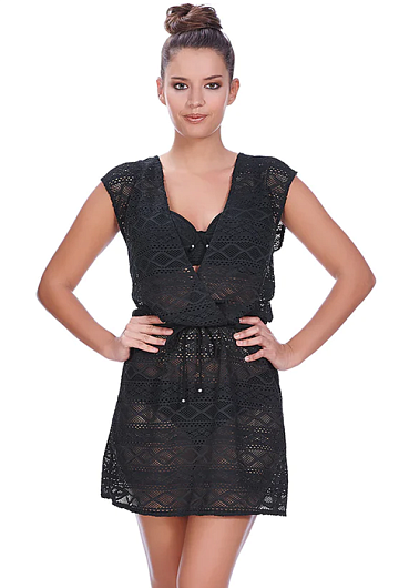 Туника Freya Sundance Cross Over Dress (Black)