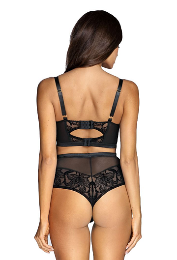 Бюстгальтер Ewa Bien Velvet Push Up Longline P214 (Black)