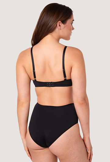 Трусы Deja Day Second Skin Recycled Highwaist (Черный) – фото 2
