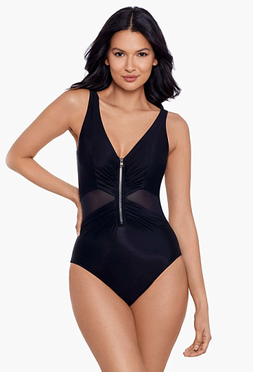 Слитный купальник Miraclesuit Vive (Black)