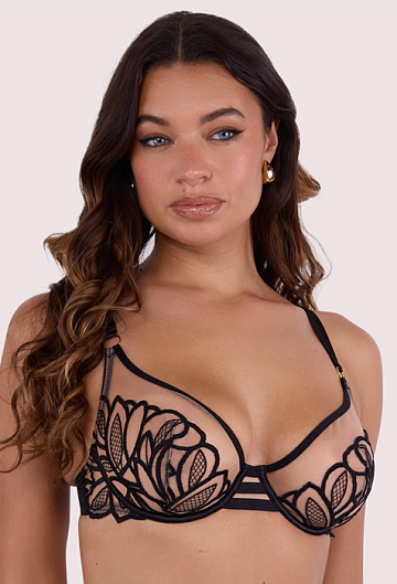 Бюстгальтер с мягкой чашкой Playful Promises Lilith (Black)