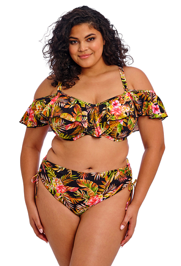 Верх купальника Elomi Tiger Valley (Black)