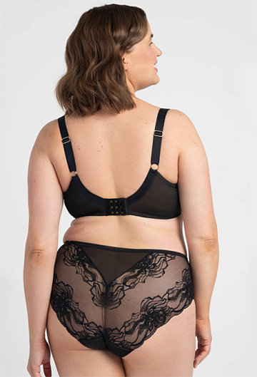 Трусы слипы Samanta Mystery B400 (Black)