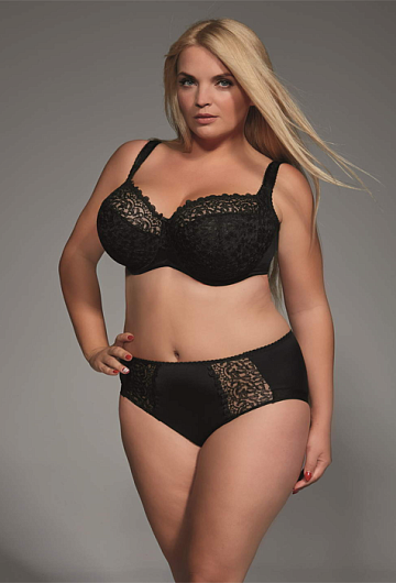 Трусы высокие Kris Line Betty (Чёрный) – фото 2