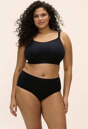 Бралетт без косточек Elomi Downtime Bralette (Black)
