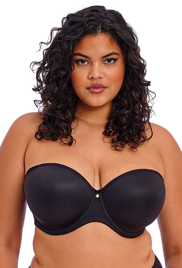 Бюстгальтер без бретелей Elomi Smooth (Black)