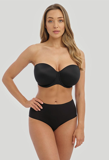 Бюстгальтер без бретелей Fantasie Aura Moulded Strapless (Черный) – фото 1