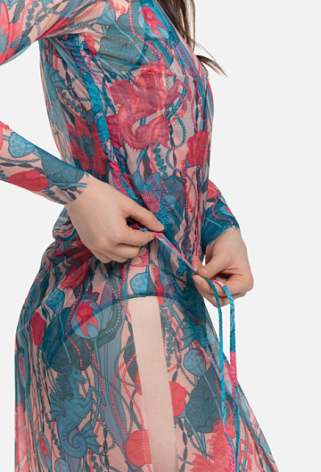 Платье Туника Rodasoleil "Морские единороги"