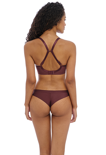 Бюстгальтер с твердой чашкой Freya Tailored Moulded Plunge (Dark Cherry)