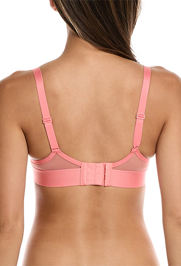 Бюстгальтер DKNY Sheers Unlined Demi Underwire 4085 (Коралловый) – фото 2