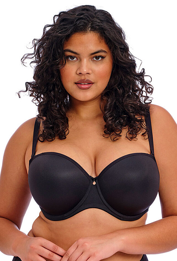 Бюстгальтер без бретелей Elomi Smooth (Black)