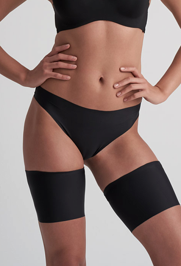 Повязки на бедра BYE BRA Thigh Bands Fabric (Black)