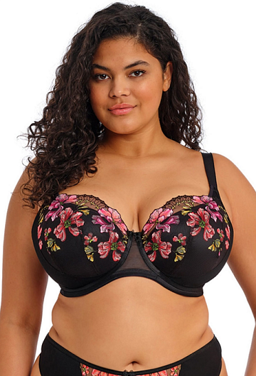 Бюстгальтер с полумягкой чашкой Elomi Teagan Padded Half Cup (Черный) – фото 2