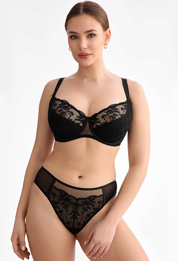 Бюстгальтер Ewa Bien Fiora B150 Semi Soft (Black)