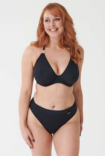 Низ купальника Miss Mandalay Boudoir Beach (Black)