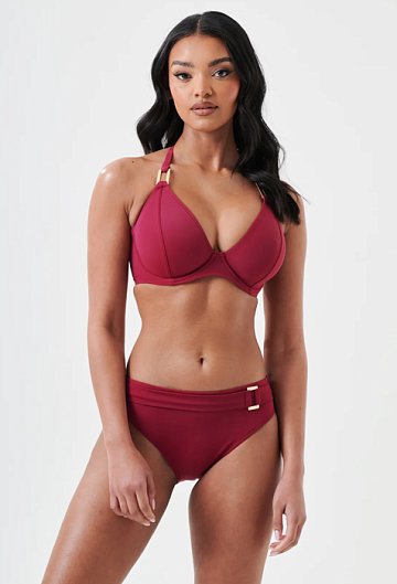 Верх купальника Miss Mandalay Boudoir Beach (Wine)