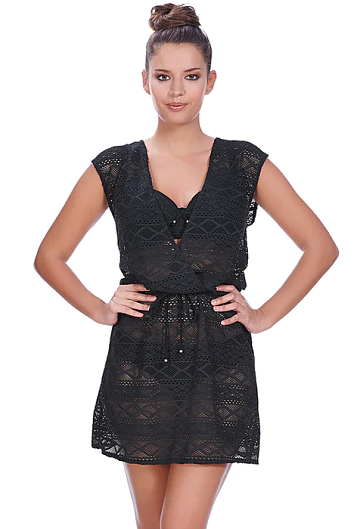 Туника Freya Sundance Cross Over Dress (Black)