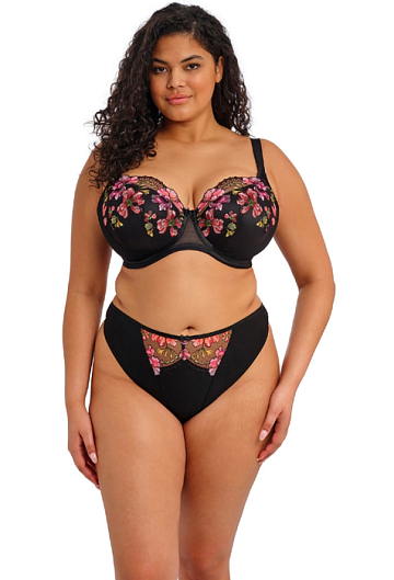 Бюстгальтер с полумягкой чашкой Elomi Teagan Padded Half Cup (Черный) – фото 1