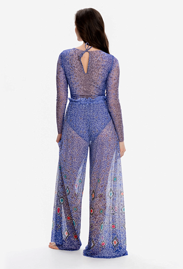 Брюки Rodasoleil "Крокодил Лиловый"