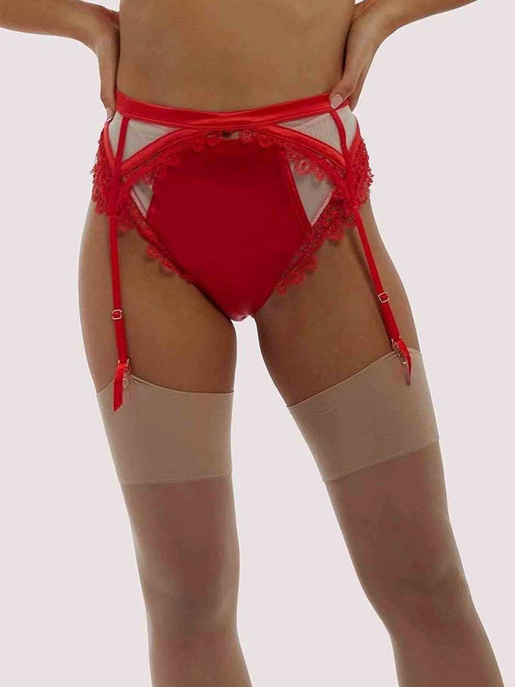 Пояс для чулок Anaise Suspender Belt (Red)