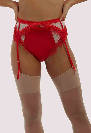 Пояс для чулок Anaise Suspender Belt (Red)