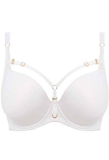 Бюстгальтер с твердой чашкой Freya Temptress Moulded Plunge (White)