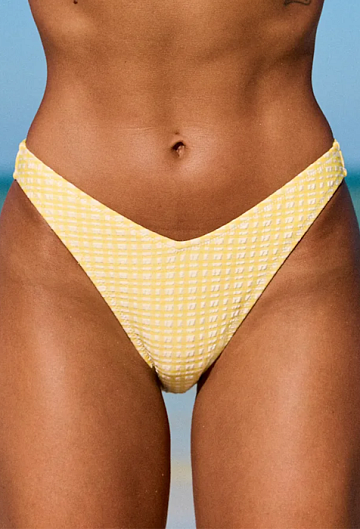 Низ купальника Miss Mandalay Jolie V Front High Leg (Yellow)