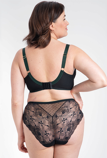 Бюстгальтер с мягкой чашкой Samanta Vanda A911 (Черный) – фото 3