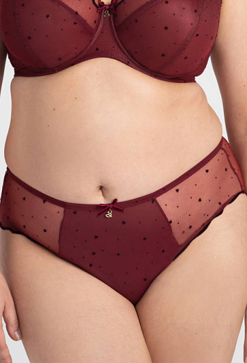 Трусы слипы Samanta Melania B400 (Burgundy)