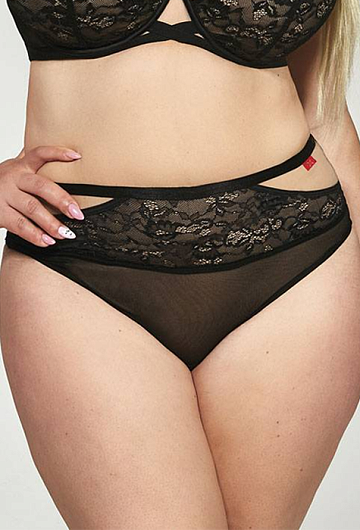 Трусы высокие Kris Line Luella (Black)