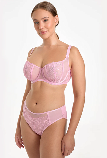 Бюстгальтер с мягкой чашкой Ewa Bien Fiora B136 (Pink)