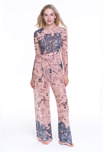 Брюки Rodasoleil "Тату Боди-Арт"